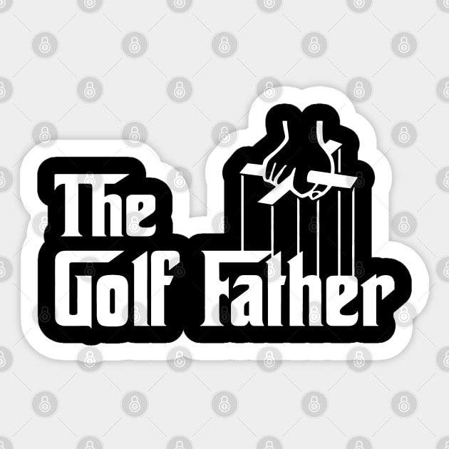 The Golf Father Sticker by Issaker